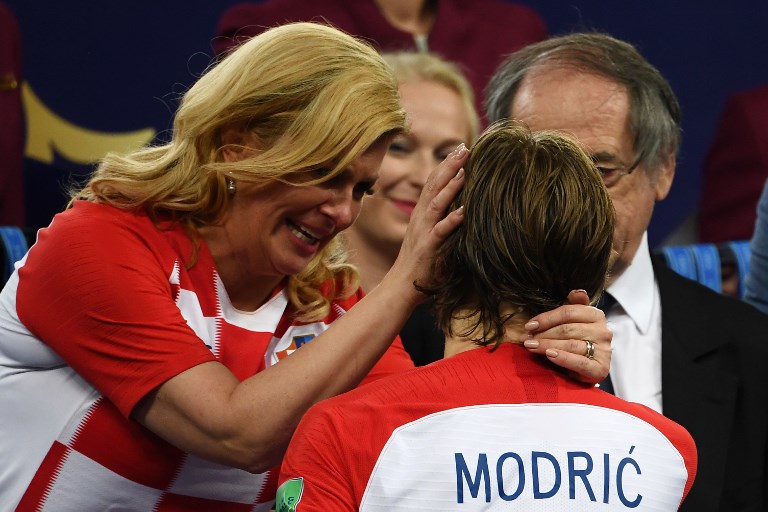 Image result for Croatia President wins hearts!