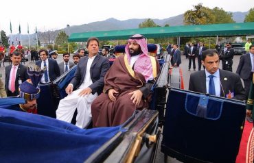 saudi crown visit pakistan