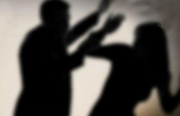 man beats wife
