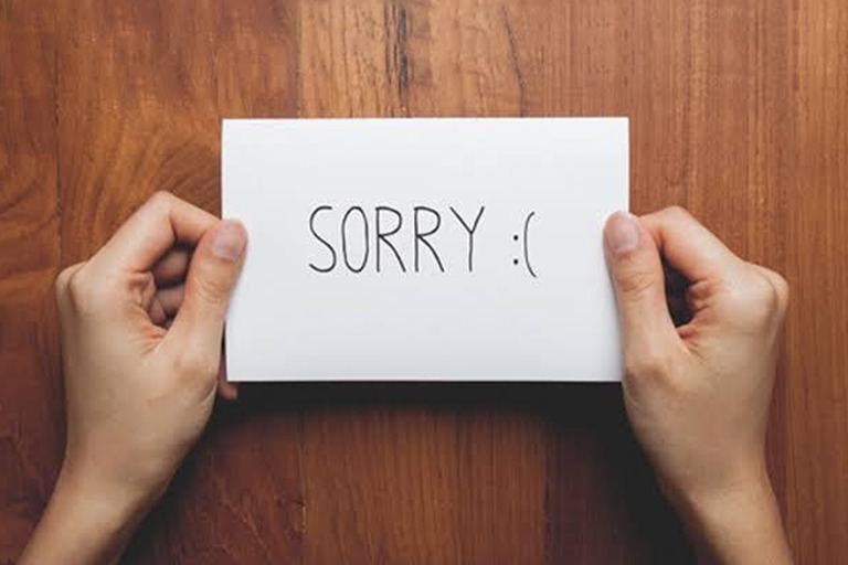 How to apologize