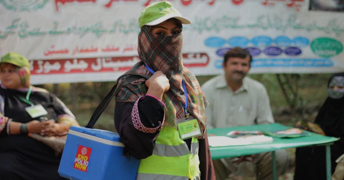 polio workers harassment