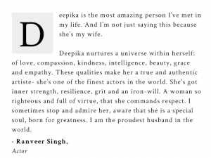 deepika padukone website