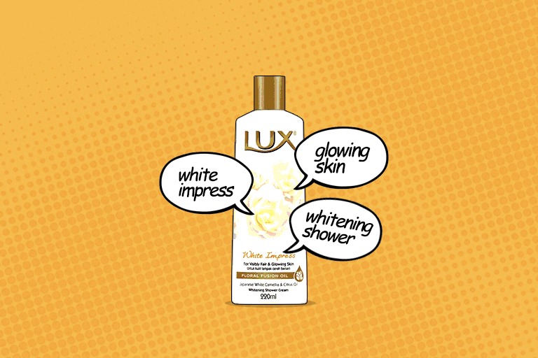 lux whitening body wash