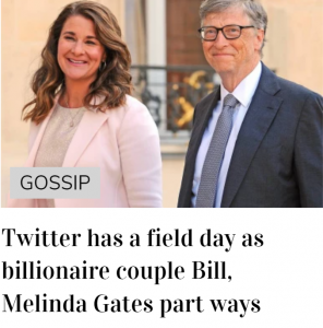 bill gates divorce