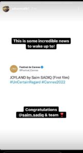 Cannes Film Festival 2022 nominees